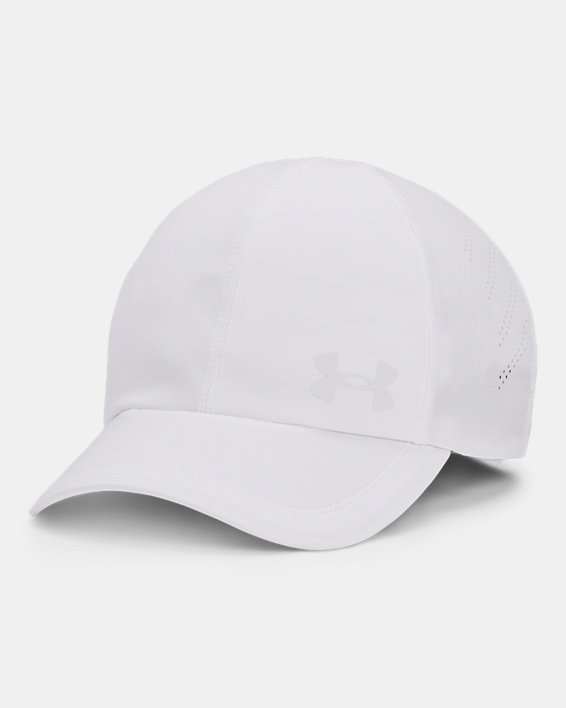 Women's UA Launch Adjustable Cap in White image number 0